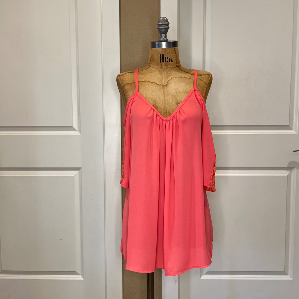 Audrey Ann Cold Shoulder Blouse